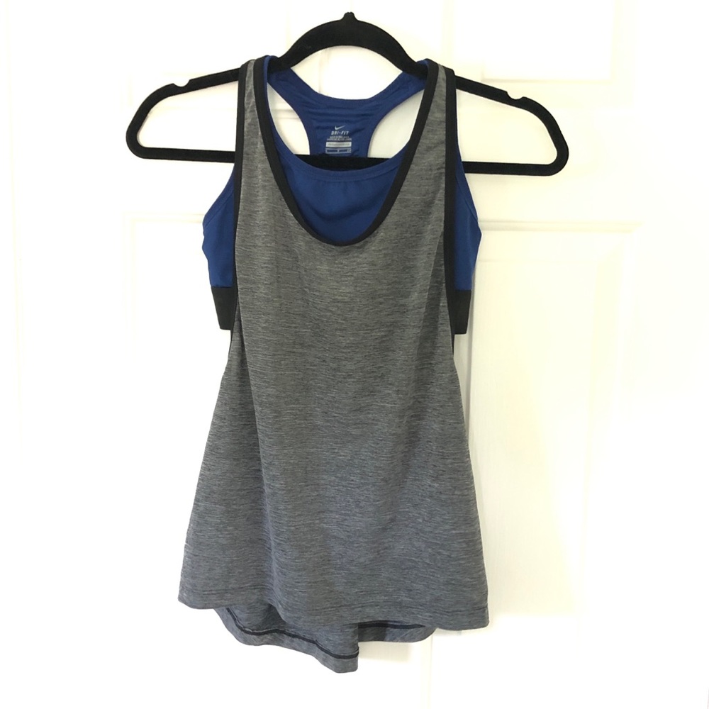 NIKE Dri-Fit Training Racerback with Built-in Bra